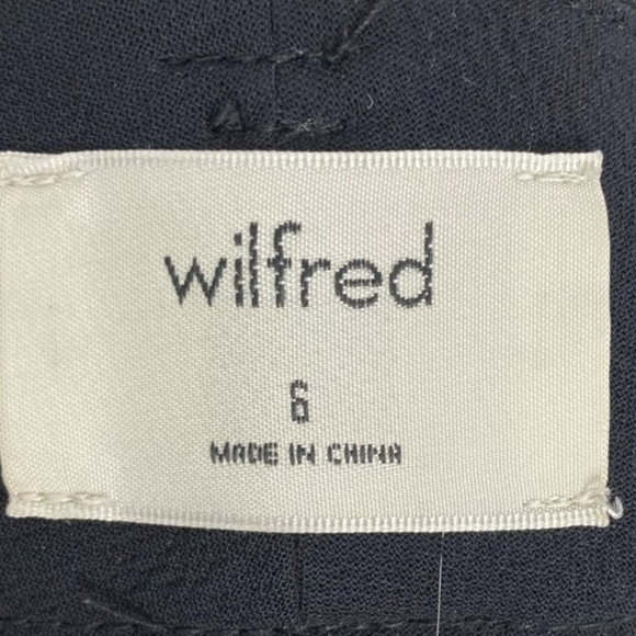 Wilfred Free Dress Pant with yellow and blue stripe cropped - Picture 7 of 8